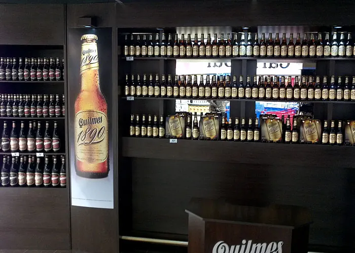 Ambientación de punto de venta para Quilmes