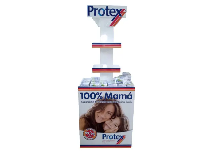 Isla exhibidora para Protex