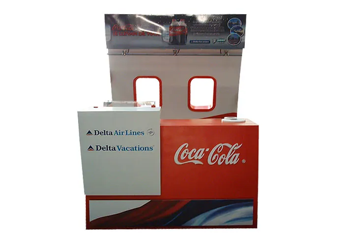 Mini stand para Coca-Cola