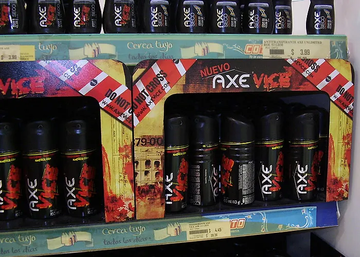 Pieza de POP liviano para Axe