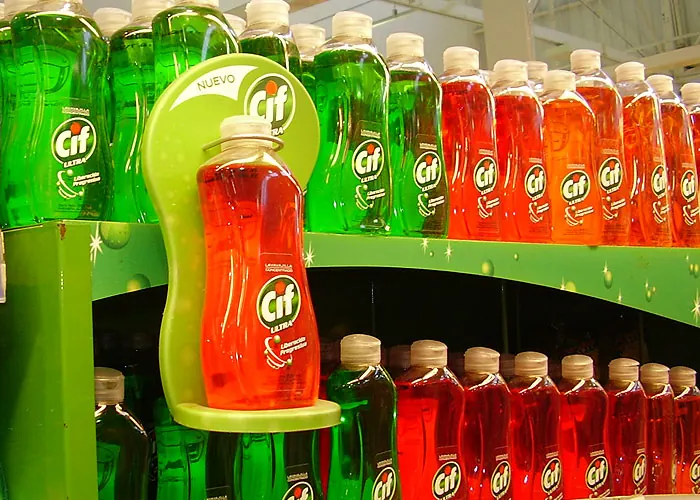 Pieza de POP liviano para Cif