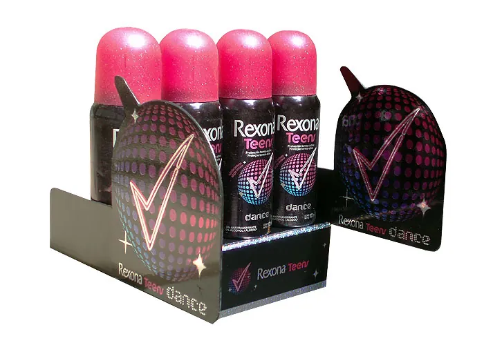 Pieza de POP liviano para Rexona