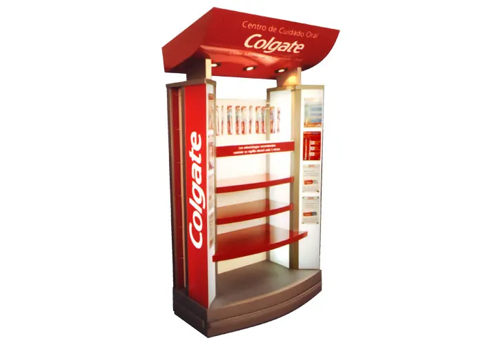 Puntera de góndola para Colgate