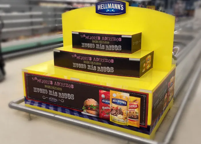 Puntera de góndola para Hellmann's