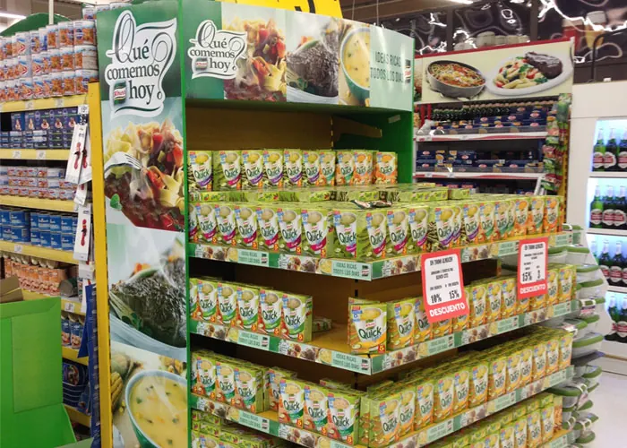 Revestimiento de góndola para Knorr