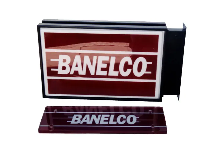 Cartel luminoso para Banelco