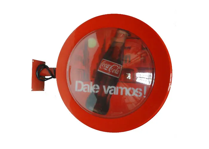 Cartel luminoso para Coca-Cola