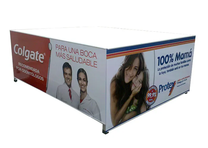 Exhibidor para Colgate
